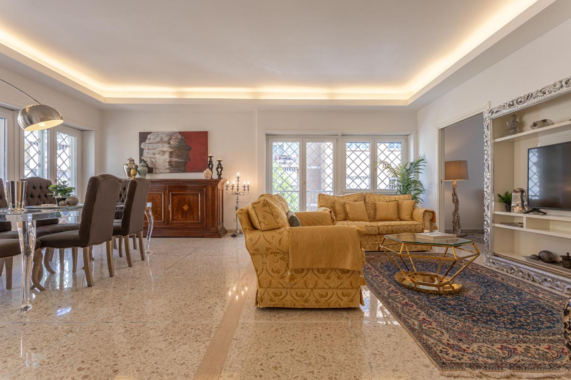 Ginevra Luxury New Classic Apartment Close Vatican Rome Bagian luar foto
